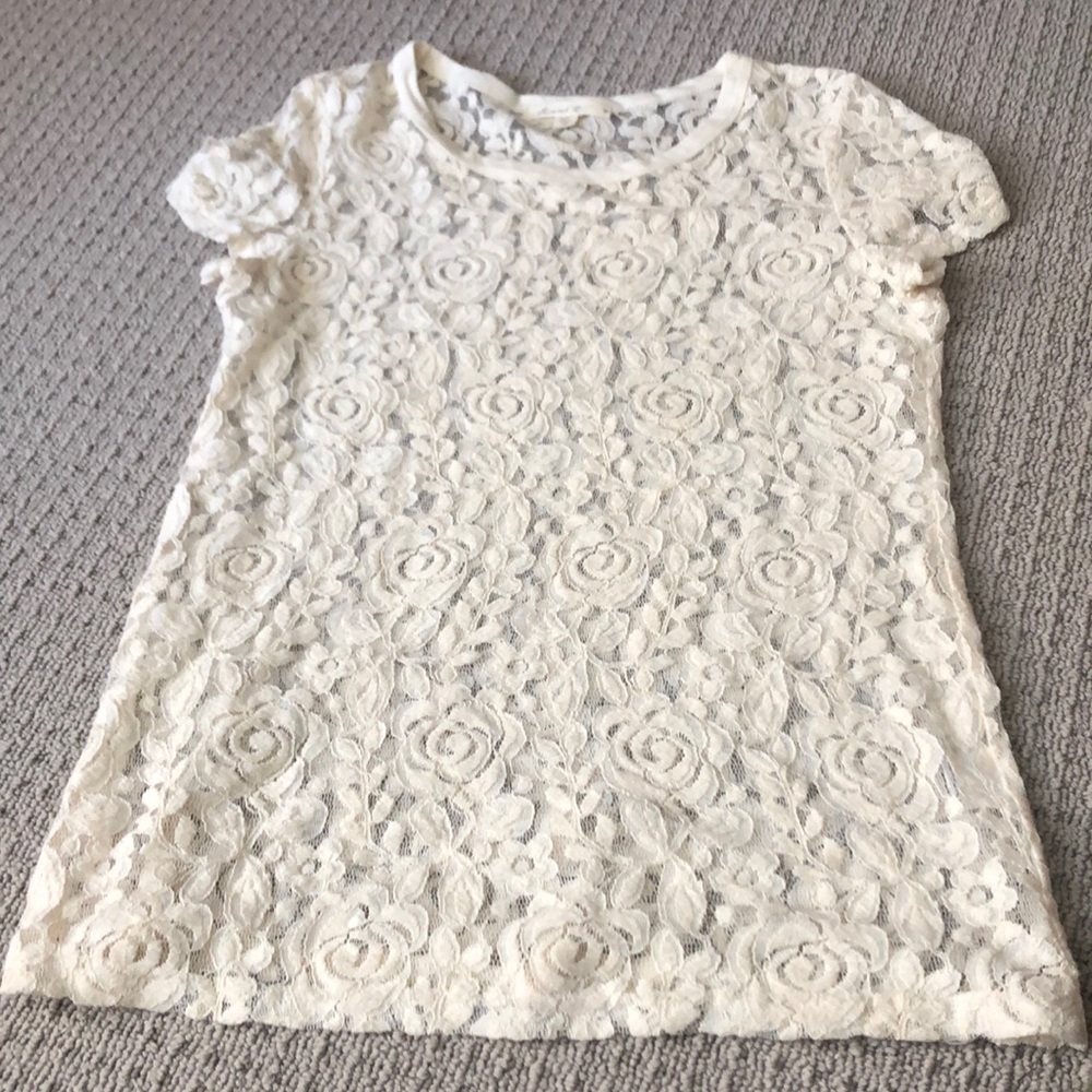 Francesca’s Lace Top